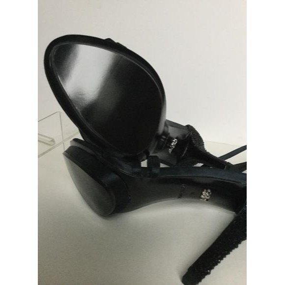 NEW ABS by Allen Schwartz Allstar Black Island Platform Zip Pumps - MSRP $145.00 - Picture 6 of 8